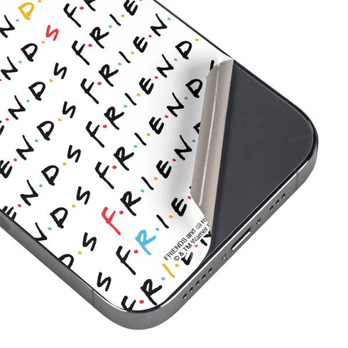 Warner Bros FRIENDS Pattern iPhone 14 Pro Skin